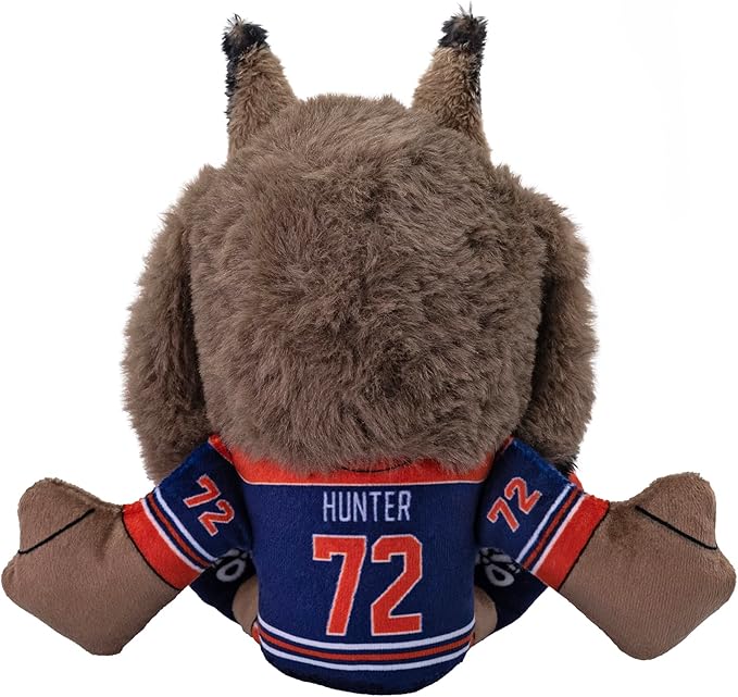 Bleacher Creatures Edmonton Oilers Hunter 8" NHL Kuricha Mascot Sitting Plush - Soft Chibi Inspired Mascot
