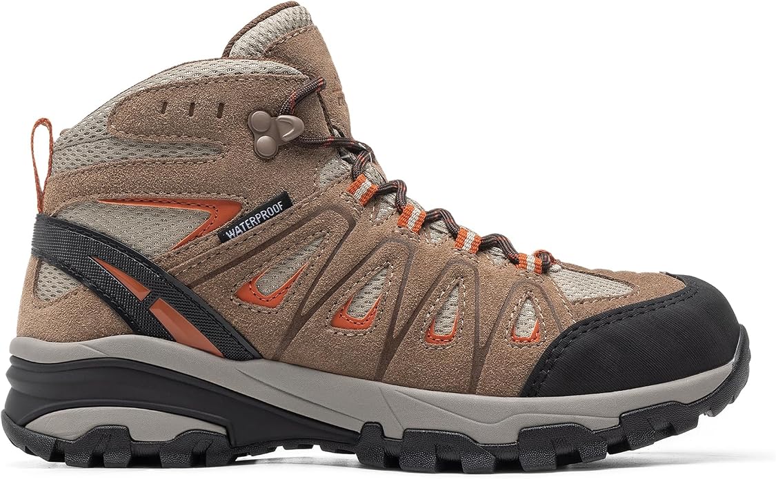 NORTIV 8 Women's Waterproof Hiking Boots Outdoor Trekking Camping Trail Hiking Boot Seeker