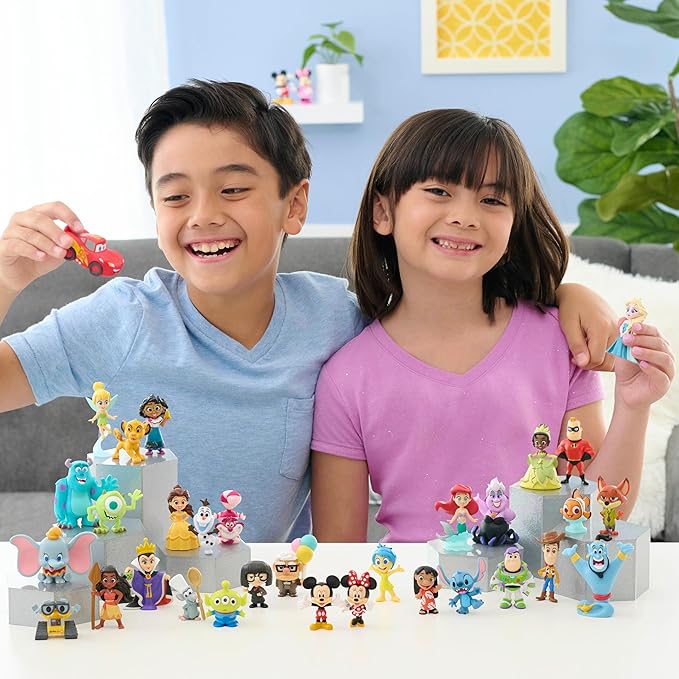 Disney100 Years of Magical Moments, Limited Edition 8-piece Figure Set, Kids Toys for Ages 3 Up by Just Play