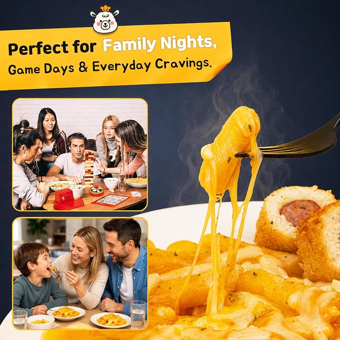 KINIKORA Cheese Instant Rice Cake Cup Snack, Korean Street Food Tteokbokki | Rich cheesy creamy sauce, Topokki style K-food, Chewy texture, Quick 2 min microwave cup meal