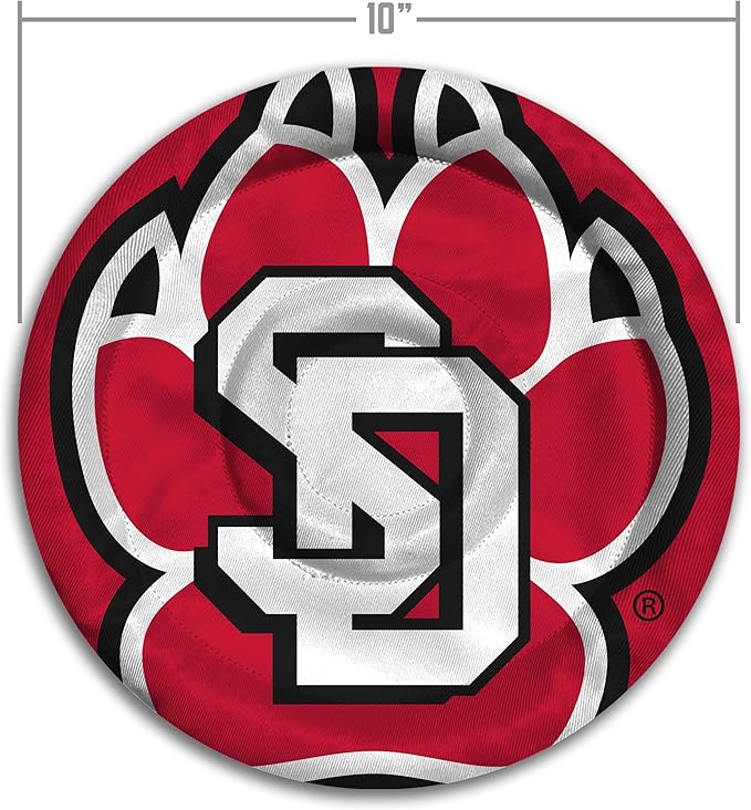 YouTheFan NCAA South Dakota Coyotes Flimzee Bean-Bag Flying Disc
