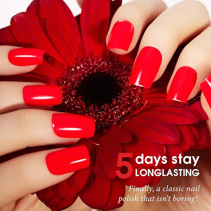 Kokie Professional Nail Polish, 0.54 Fl Oz (Fearless)