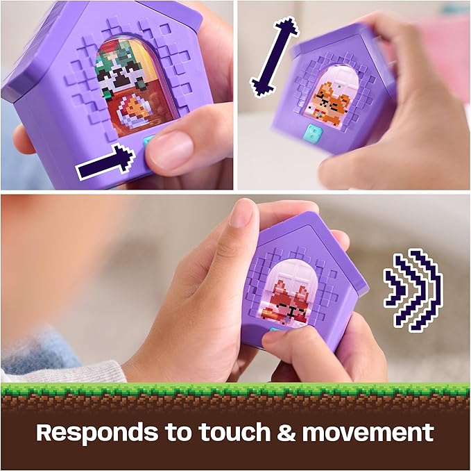 Bitzee, Doghouse Interactive Toy with 15 Puppies Inside, 3D Playroom, Reacts to Touch, Digital Pet Kids Toys for Girls & Boys Ages 5 and up