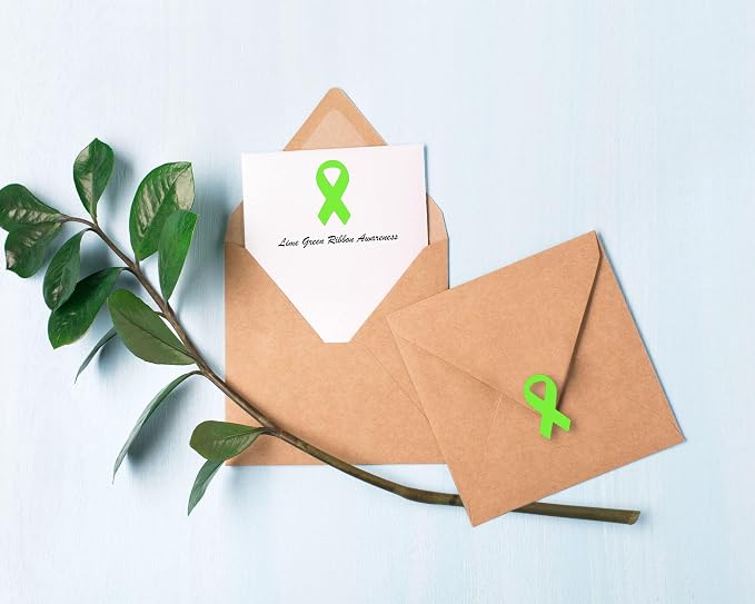 Small Lime Green Shaped Stickers (2 Rolls - 500 Stickers)
