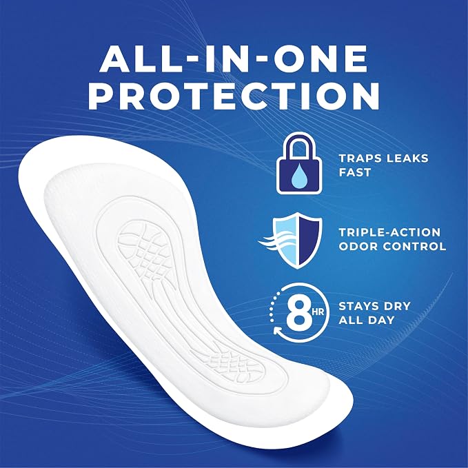 Stayfree Ultra Thin Regular Pads For Women, Wingless, Reliable Protection and Absorbency of Feminine Moisture, Leaks and Periods, 44 count - Pack of 4