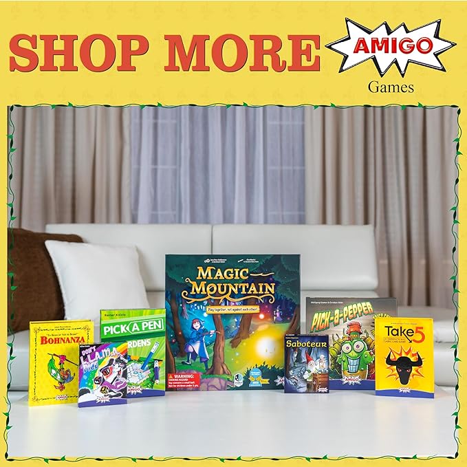 AMIGO Games Bohnanza 25th Anniversary Edition Classic Card Game – Plant & Harvest Your Beans in This Exciting Strategic Game That is Fun for The Whole Family – for Kids & Adults Ages 12 & Older