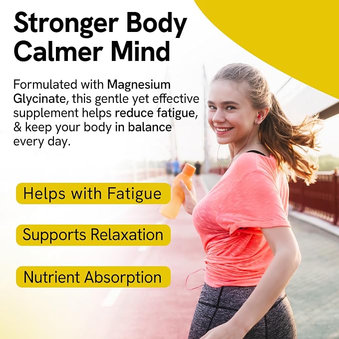 Magnesium Glycinate Softgels 400mg - 60 Soft Gels - High Absorption Magnesium Glycinate for Better Sleep, Muscle Recovery & Relaxation - Better Mood, Restful Sleep, Faster Recovery