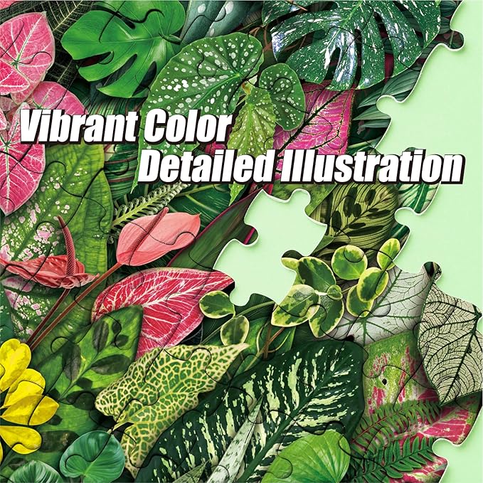 Antelope - 1000 Piece Puzzle for Adults, Foliage Frenzy - Jigsaw Puzzles 1000 Pieces, High Resolution, Matte Finish, No Dust