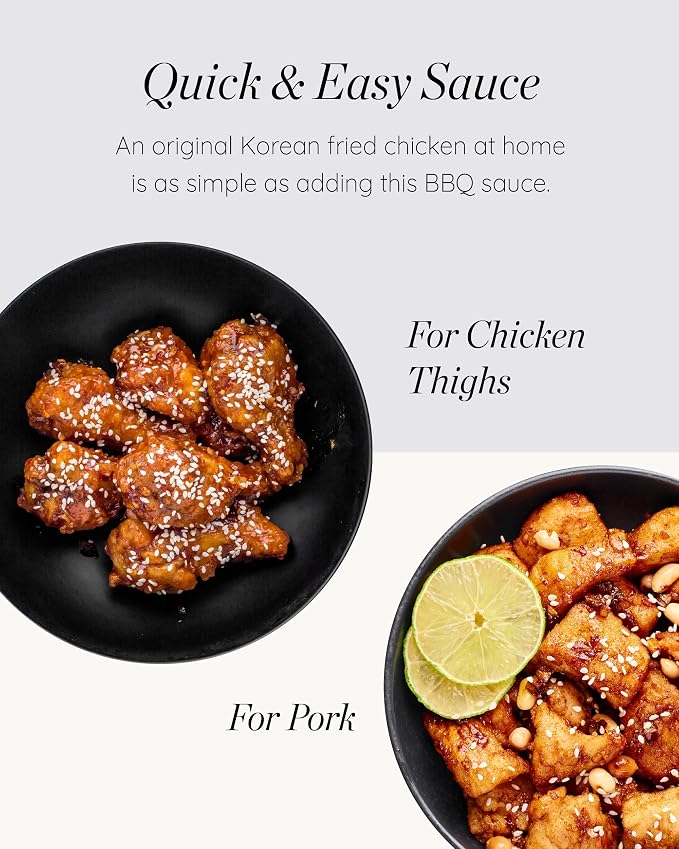 Sempio Korean BBQ Sweet & Spicy Dipping Sauce for Chicken, 11.46oz / 325g | Made with Authentic Gochujang, Perfect Sauce & Glaze for Fried Chicken, Wings, Tempura, or Grilled Meats, Zero Trans Fat