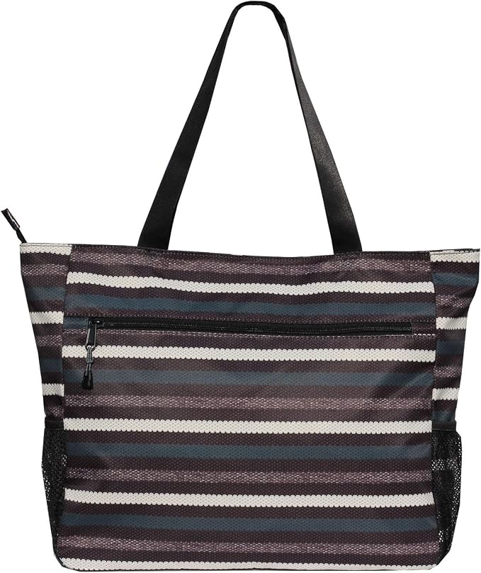 ESVAN LARGE BEACH BAG Water Resistant Lightweight 20 inch Women Oversize Tote Bag for Gym Beach Travel Pool Yoga Nurse