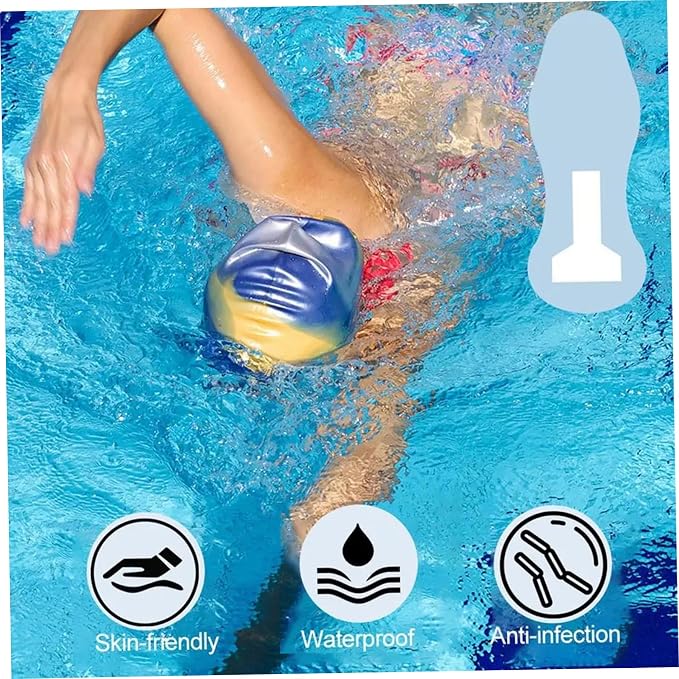 Menstrual Pads for Swimming, 20 PCS Long Panty Liners with Soft Cotton Core, Disposable Protective Stickers for Swimsuits & Water Activities