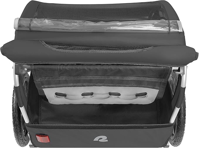 Retrospec Rover Kids Bicycle Trailer Single and Double Passenger Children’s Foldable
