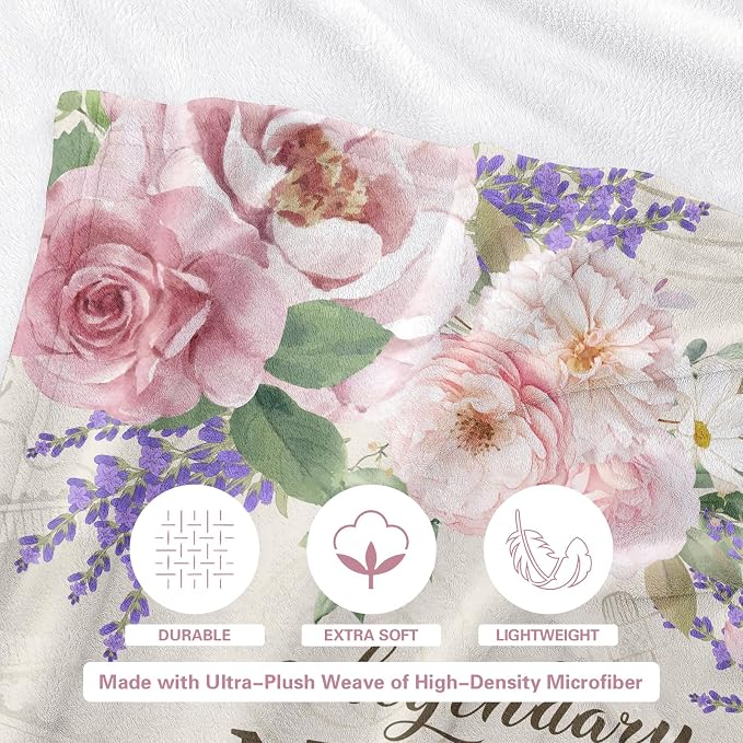 Nurse Retirement Gifts for Women, Nurse Retirement Blanket 60"x50" | Retirement Gift for Nurses 2026, Retired Throw for Nurses Appreciation Week, Retirements Parties