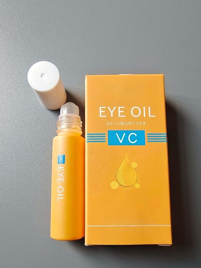 Lutein Eye Essence Oil, 2025 NEW VC Lutein Anti-Wrinkle Eye Serum Oil, Hydrating Dark Circles Remover for Daily Eyes Care, Lightweight Tightening Eyes Oils for Women (3pcs)