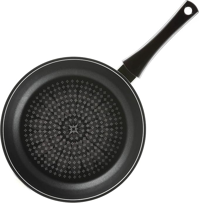 TeChef - Blooming Flower Frying Pan, with Teflon Platinum Non-Stick Coating (PFOA Free) / Ceramic Coated Outside (10 IN (26 cm))