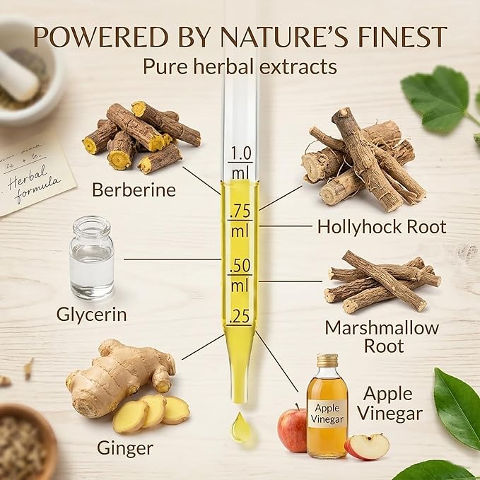 Yeast Infection Treatment for Dogs, Natural Dog Ear & Paw Infection | Soothes Seasonal Skin Irritation, Natural for Skin and Ears Itch, Gentle Daily Dogs & Cats Care, Convenient To Use, 2 Fl Oz
