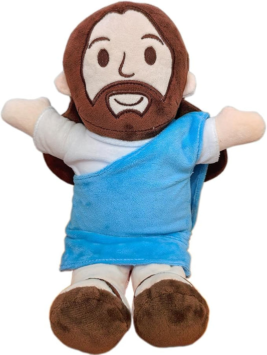 Jesus Plush 14" Jesus Stuffed Doll Christian Plush Toy Religious Easter for Kids Boys Girls