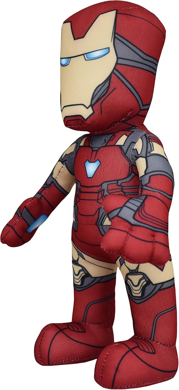 Bleacher Creatures Marvel's Iron Man 10" Plush Figure - A Superhero for Play and Display