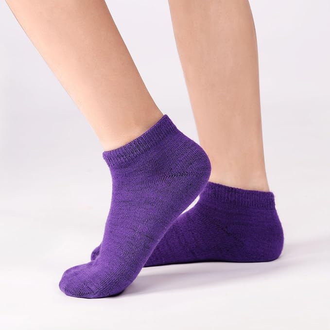 ZERULETS Kids Socks, 20 Pairs Ankle Low Cut Short Athletic Socks for Boys Girls Toddler 1-13 Years