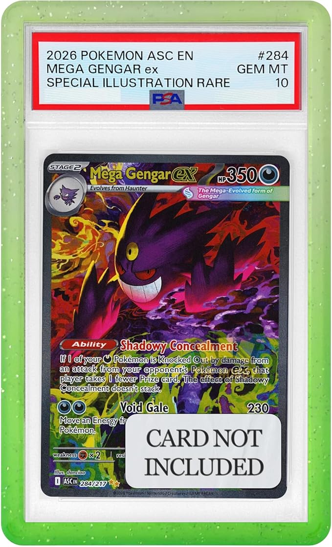 Bumper Guard for PSA Graded Cards ONLY | Limited Edition Gradient Slab Edge Protector | 1 Pack Meadow