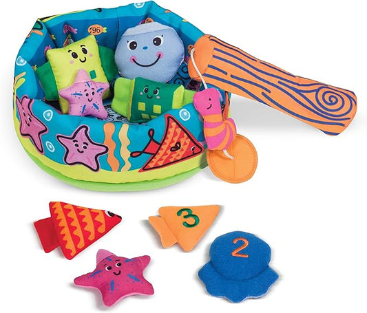 Melissa & Doug K's Kids Fish and Count Learning Game With 8 Numbered Fish to Catch and Release