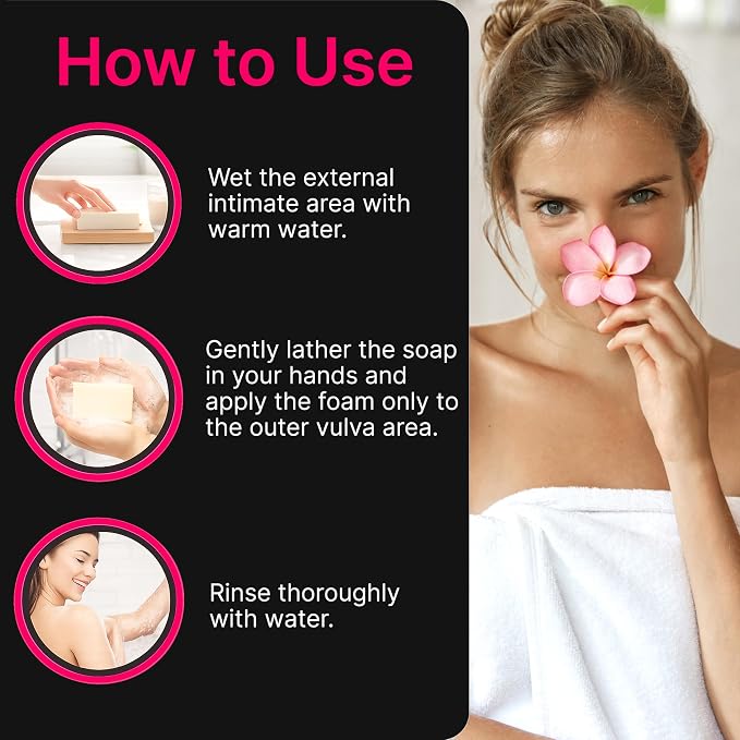 Aloe Vera Yoni Soap for Vaginal Intimate Feminine Wash - Advanced pH & Odor Control Hydration Complex - Natural Korean Cold-Pressed Vegan Formula with Calendula, Apple Cider Vinegar, Chamomile -2 Pack