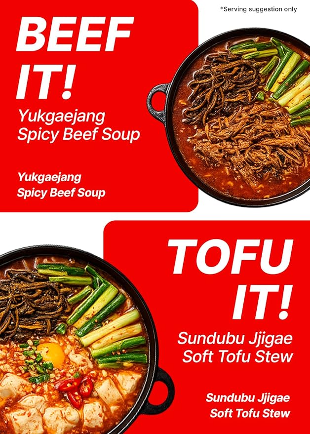 TBK THEBORN Spicy Korean Stew Recipe Sauce, Korean Chili Soup Base 3.2kg | Spicy and savory soup base with comforting Korean flavor for stews with tofu, vegetables, meat, seafood or noodles