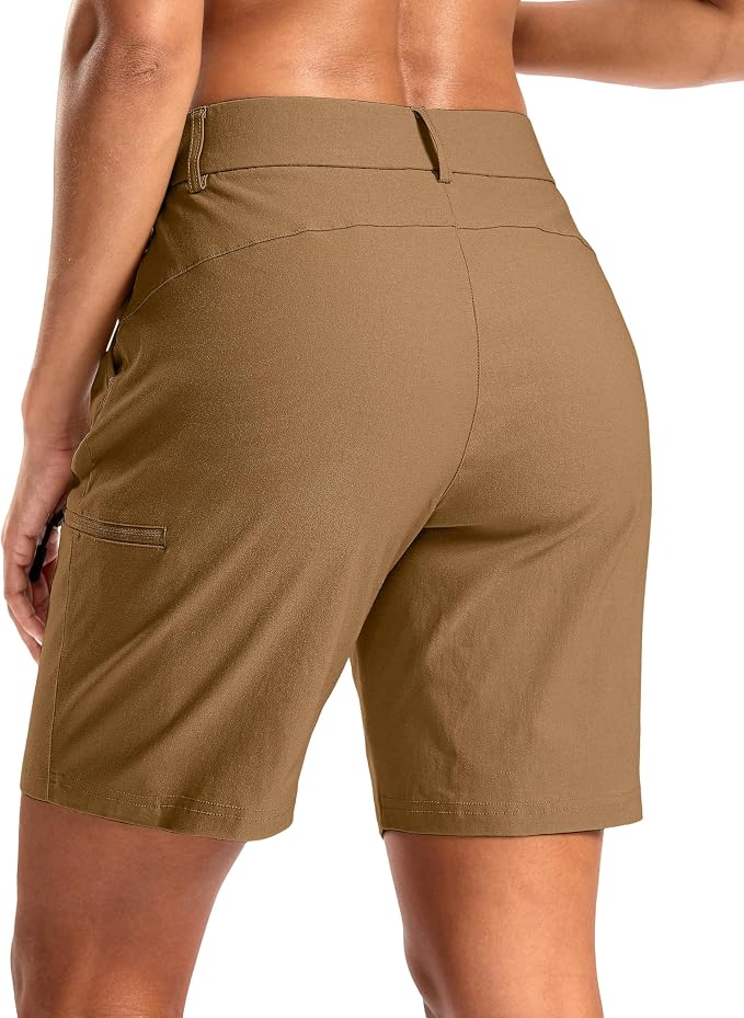 G Gradual Women's 7"/9" Hiking Cargo Shorts Quick Dry Lightweight Golf Outdoor Work Summer Travel Shorts with Pockets