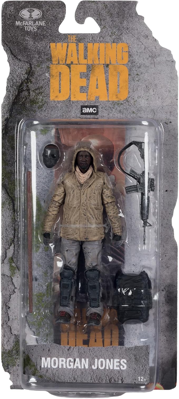 McFarlane Toys- The Walking Dead Morgan Jones 5in Action Figure