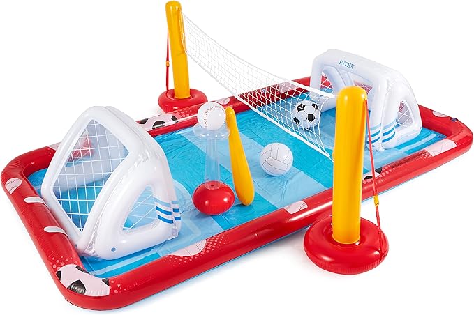 Intex Action Sports Play Center, 128in x 105in x 40in, for Ages 3+