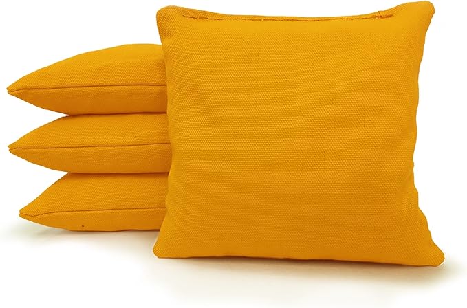 Tailgating Pros Regulation Cornhole Bags - Set of 8 - Corn Filled & Handmade 25+ Color Options