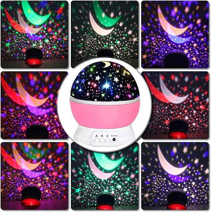 Toys for 1-10 Year Old Girls,Star Projector for Kids 2-9 Year Old Girl Gift Toy for 3-8 Year Old Girls Christmas Gift for 4-7 Year Old Boys Birthday Gift Stocking Stuffers for Kid