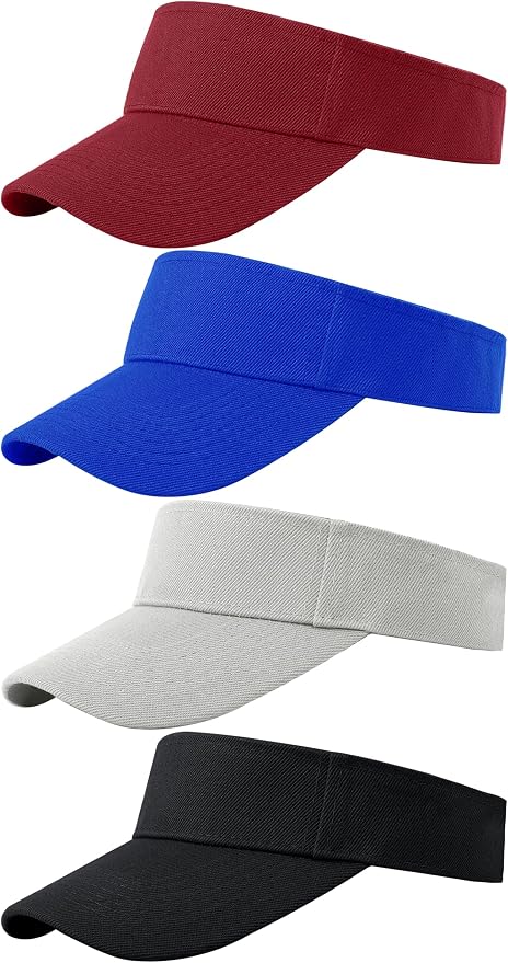 Sports Sun Visor Hats Adjustable Sun Visor Caps for Women and Men