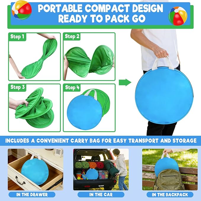 Granny Pants Yard Game, Granny Pants Party Game with Oversized Pants Bouncy Balls Ground Stakes Storage Bag and Air Pumps, Outdoor Tossing Games for Adults Family Carnival Party Reunion Gathering