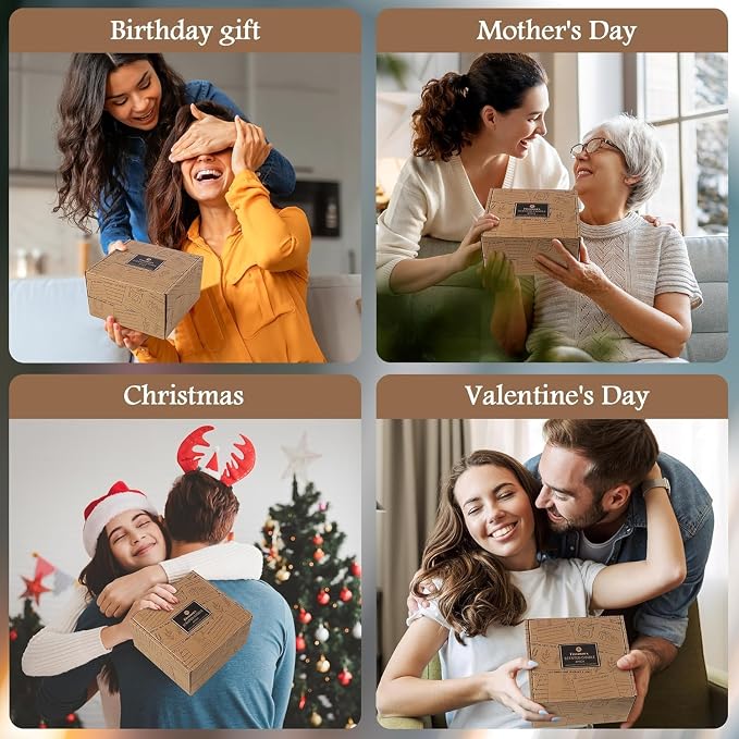 9 Pack Soy Candles for Home Scented |（Cedarwood/Sandalwood Rose/Amber） Long-Lasting 270 Hours, Natural Scented Candles Gift for Women & Men, Birthday, Mother’s Day, Christmas, Thanksgiving