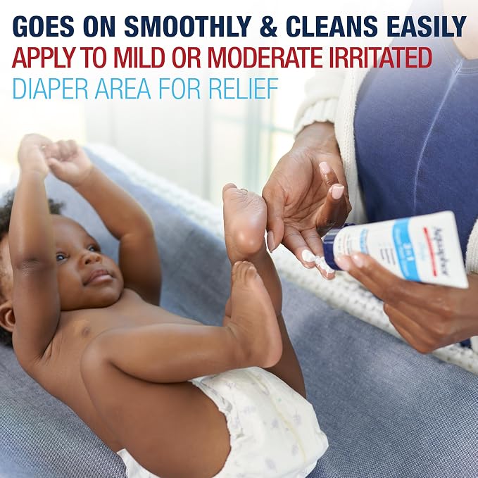 Aquaphor Baby Healing Ointment (14 Oz) + 3-in-1 Diaper Rash Cream (3.5 Oz), Hypoallergenic and Fragrance Free Skin Care Set for Babies