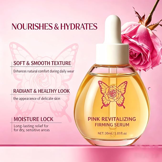 VENROCK Intimate Serum for Women - Feminine Care Formula with Tranexamic Acid & Botanical Extracts - Hydrating Skin Care for Uneven Tone Appearance - Gentle Sensitive Skin Formula - 30 ml