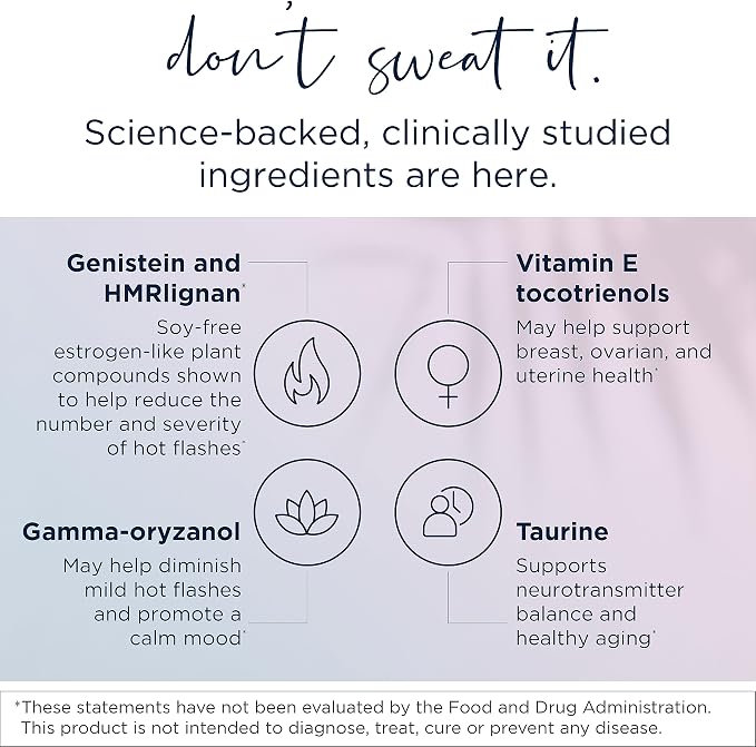 Designs for Health FemGuard-HF - Help Diminish Mild Menopause Hot Flashes - Peri & Menopause Supplements for Women to Support Healthy Aging, Hormonal Balance & Bone Health (60 Capsules)