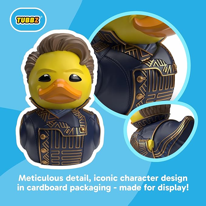 TUBBZ Boxed Edition: Wicked for Good - Prince Fiyero Cosplaying Rubber Duck Vinyl Figure – Official Collectible for Fans of Wicked
