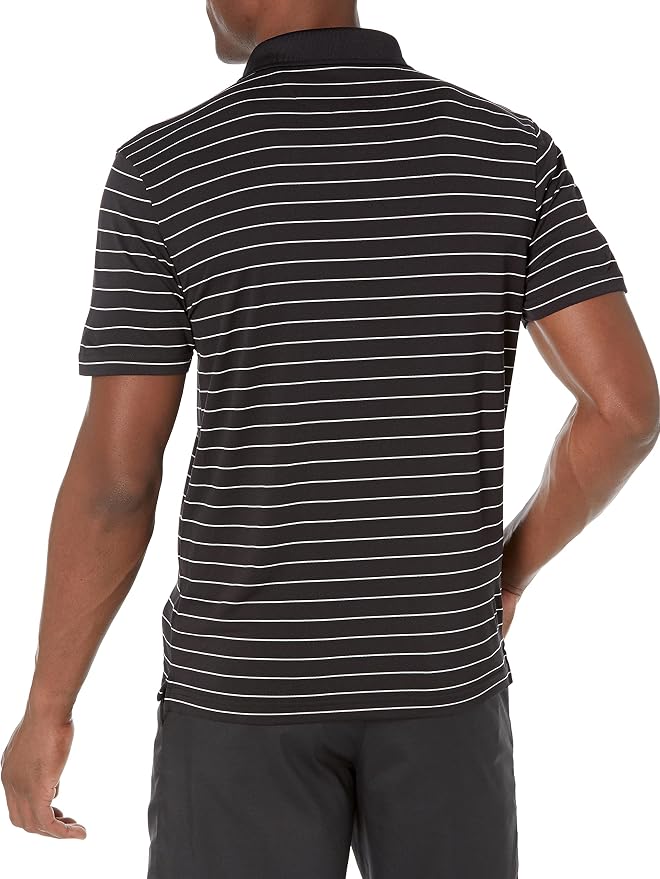 Amazon Essentials Men's Moisture Wicking Golf Polo Shirt, Short Sleeve, Slim-Fit, Quick-Dry, Active Wear