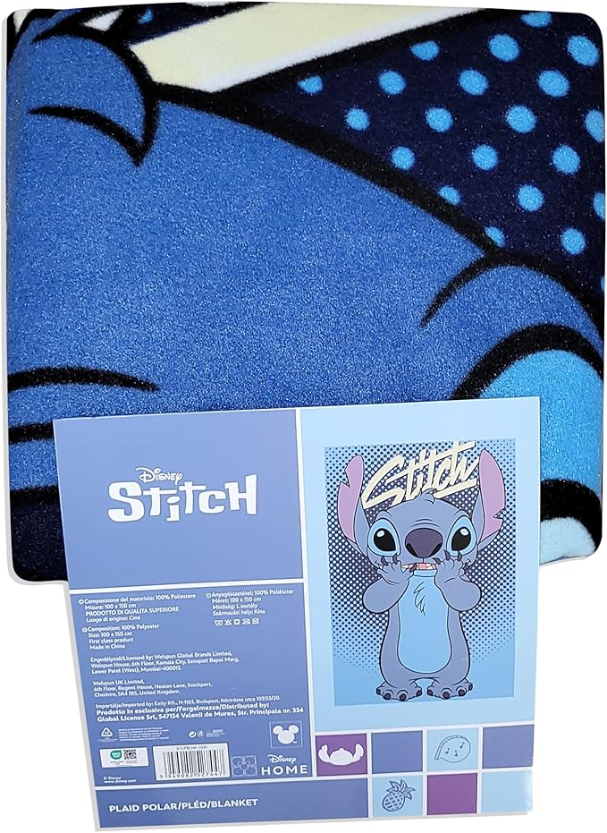 Official License Character Girls Pink Fleece Soft and Cozy Throw Blanket (40" x 60) (Sttch)