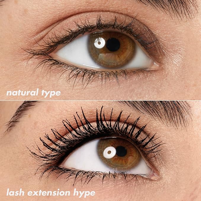 e.l.f. Lash XTNDR Mascara, Made With Tubing Technology For The Look Of Lash Extensions, Clump & Flake Free, Vegan & Cruelty-Free, Deep Brown