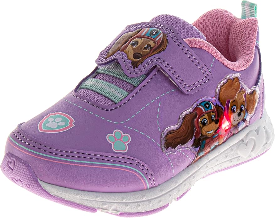 Nickelodeon Girl's Paw Patrol Light Up Laceless Shoes (Toddler/Little Girl)
