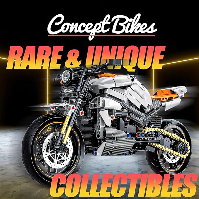 1:8 Motorcycle Building Set for Adults, Building Blocks for Adults, Collectible Toy for 14 15 16+ Years Old Boys, Teenage Boys Gifts on Birthday(579PCS)