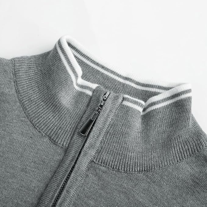JACK SMITH Quarter Zip Pullover Sweaters for Womens, Rib Polo Sweater Tops | V Neck,Knit,Long Sleeve,Argyle,Open Pattern,Callar,Lightweight,Fashion,Golf Work Business Daily Wear Versatile Pullover Shirt