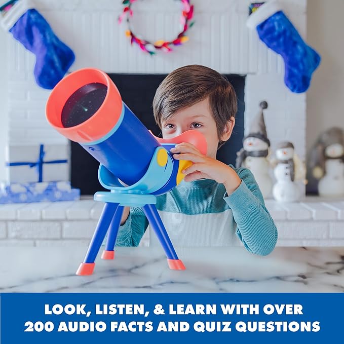 Educational Insights GeoSafari Jr. Talking Space Explorer, Preschool Science STEM Toy, Easter Basket Stuffers for Kids, Gift for Kids Ages 4+