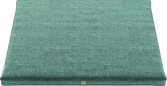Mindful & Modern Zabuton Meditation Mat - Cotton Filled Yoga and Meditation Pad - Zabuton Meditation Cushion for Kneeling and Sitting Support - Large Rectangular Sitting Floor Pillow for Bench or Zafu