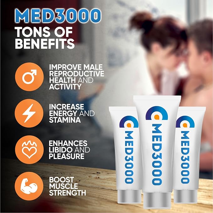 Irvy XXL Power Enlargement Cream – Med3000 Gel for Men for Strength & Performance