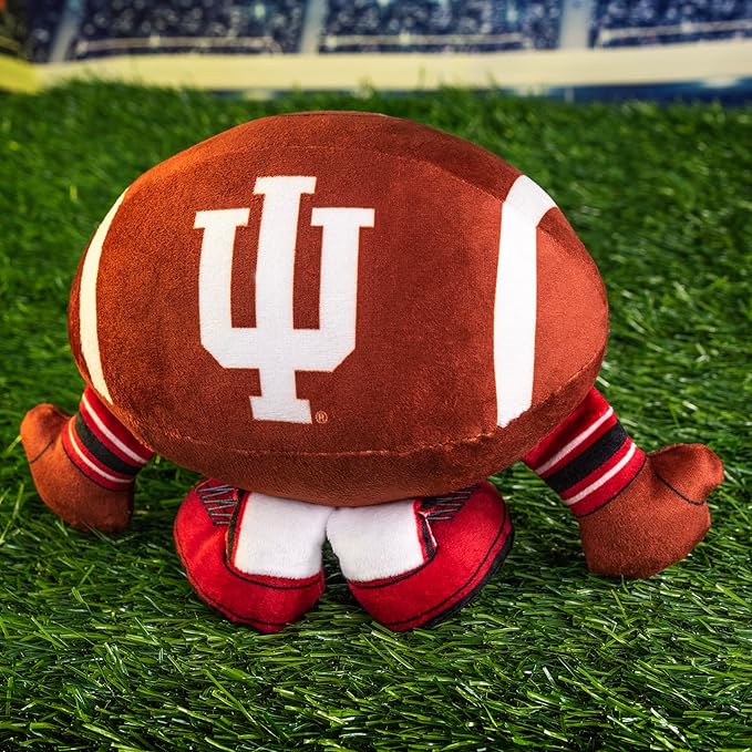 Bleacher Creatures Indiana Hoosiers 8" Kuricha Football Sitting Plush - Soft Chibi Inspired Plush