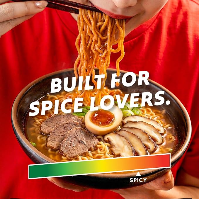 East and Else Korean Spicy Beef Instant Ramen Seasoning Powder, 15 oz, Rich & Savory Broth Soup Base in Resealable Pouch, Instant Noodle Flavor Packet Alternative, Product of Korea